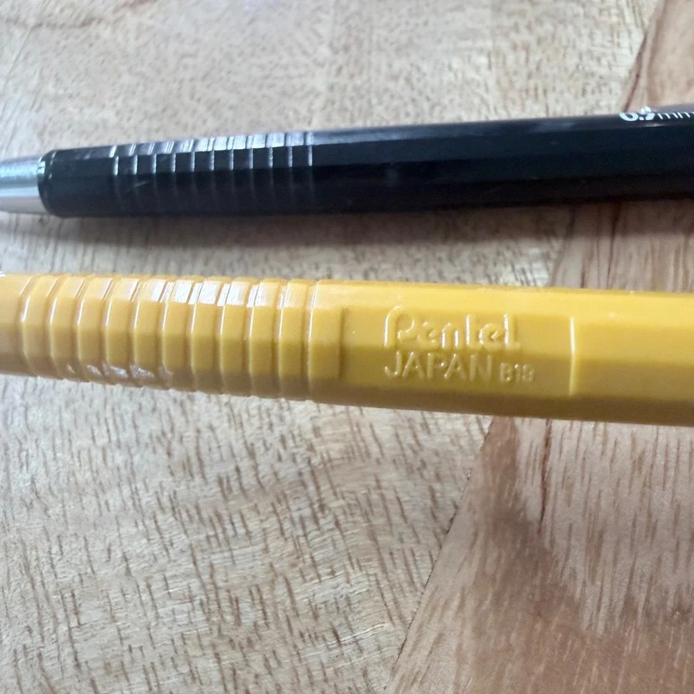 Pentel Sharp Mechanical Pencil Set P205 P207 P209 Japan 0.5mm 0.7mm 0.9mm Mixed